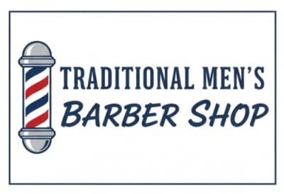 Traditional Men's Barber Shop logo